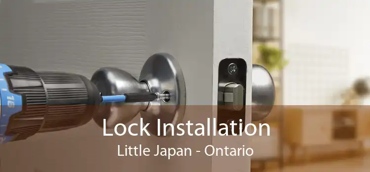 Lock Installation Little Japan - Ontario
