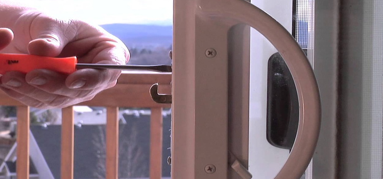 Balcony Door Lock Repair Leslieville